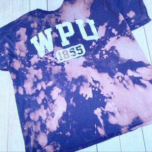 William Paterson University Bleached Tee Size XL